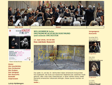 Tablet Screenshot of instrumentalverein-dortmund.de